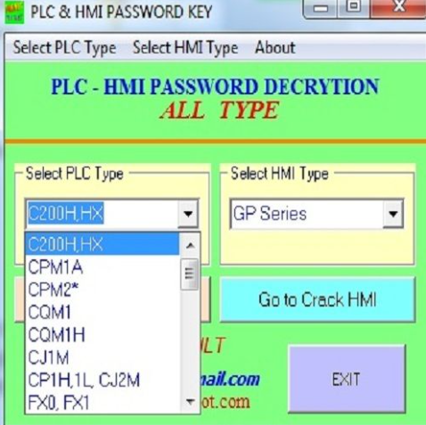 PHẦN MỀM UNLOCK PLC & HMI ĐA THƯƠNG HIỆU CHUYÊN NGHIỆP