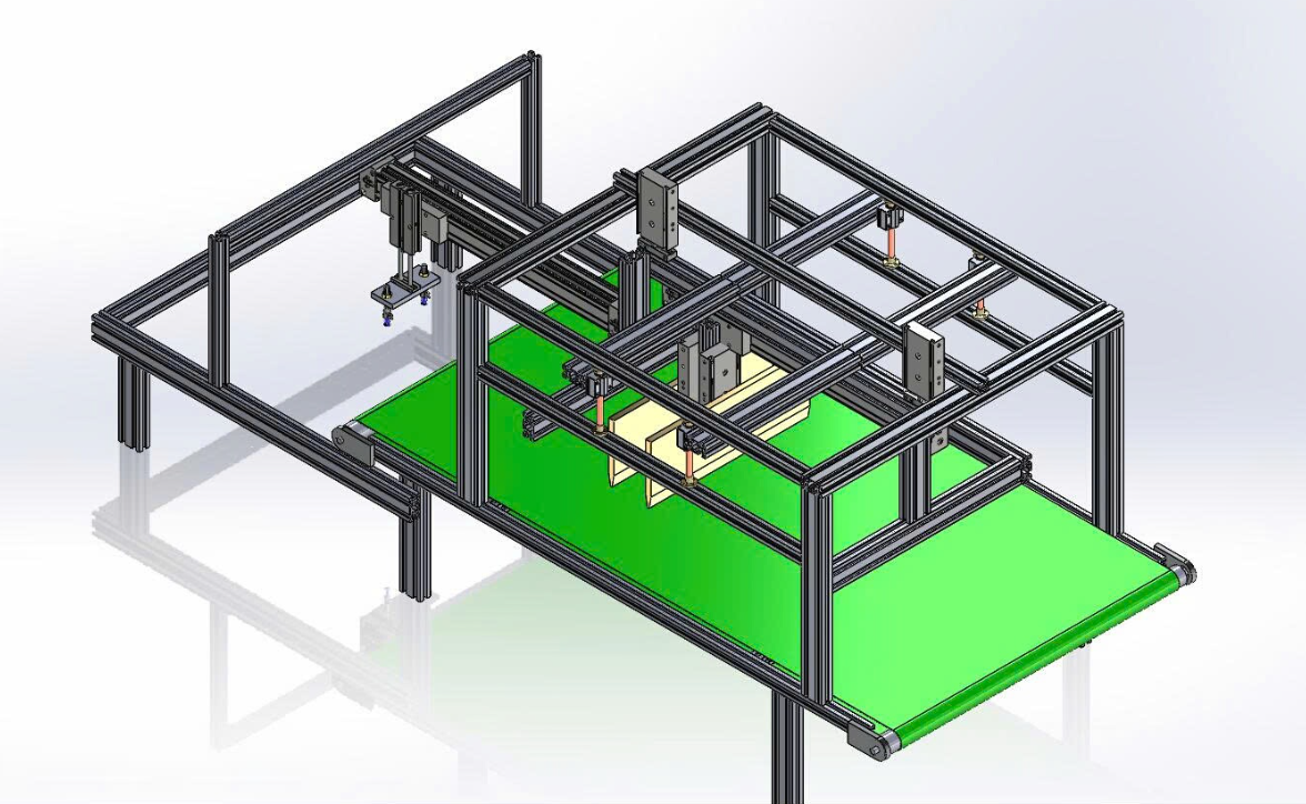 3D MÔ HÌNH IN LỤA BAO BÌ- SỬ DỤNG PLC SIEMENS S7 1200