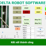 PHẦN MỀM : ROBOT DELTA KHỚP XOAY SẢN PHẨM PHÂN LOẠI THEO MÀU SẮC