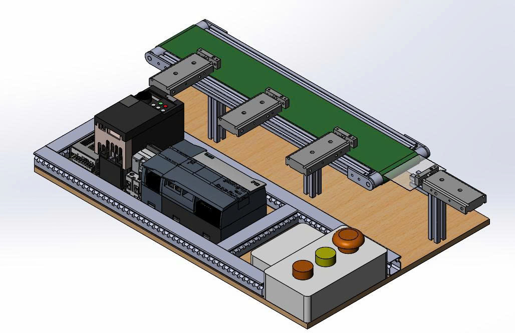 PHẦN MỀM : MÔ HÌNH PHÂN LOẠI LIÊN TỤC SỬ DỤNG SỬ DỤNG PLC SIEMENS S7 1200